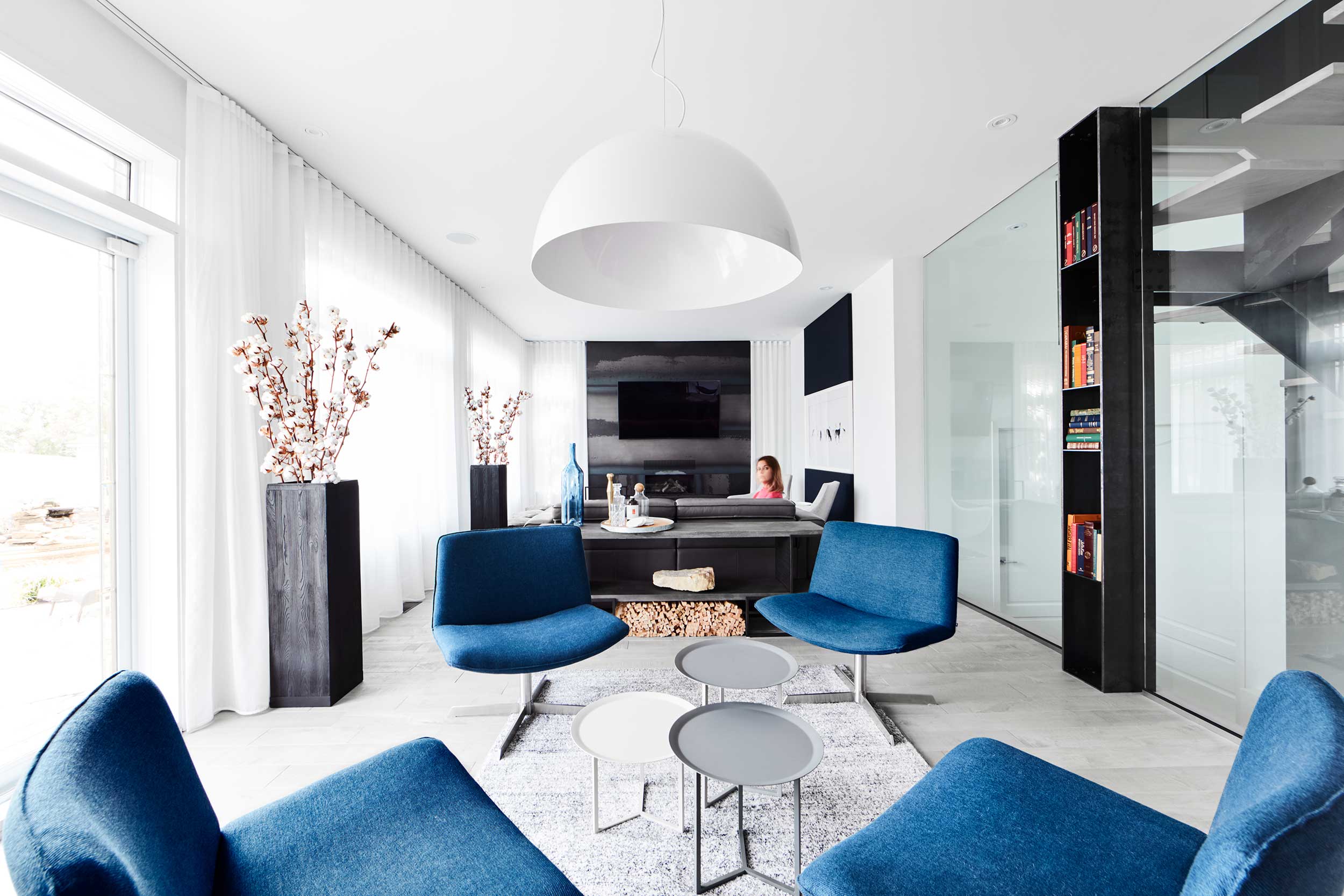 ÉlÉment unique de décoration conçu sur mesure par SLIK Entreprise.